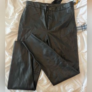 Zara Leather Leggings